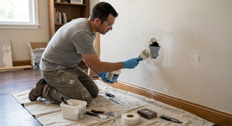 Drywall Crack Repair in Alpharetta, GA