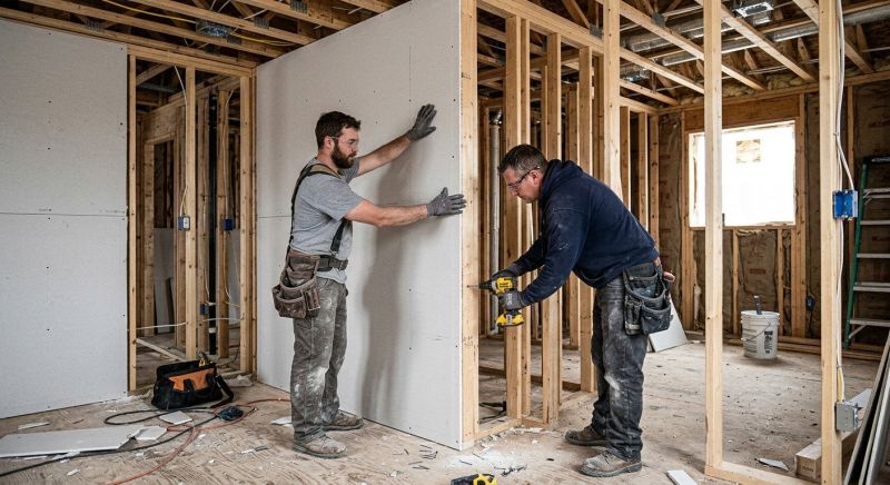 Drywall Hanging in Wilmington, NC