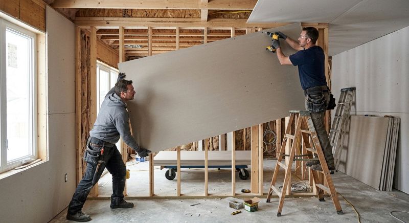 Gypsum Board Installation in Kansas City, MO