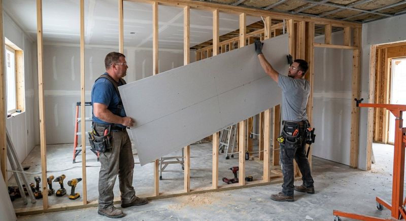 House Drywall Installation in Olathe, KS